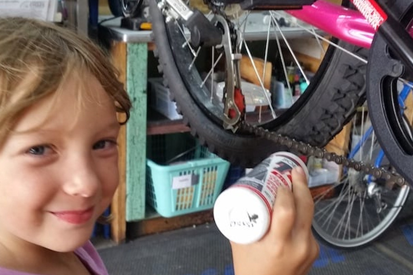 Featured image for “Fixing Kids Bikes for the Holiday Kids Bike Giveaway”