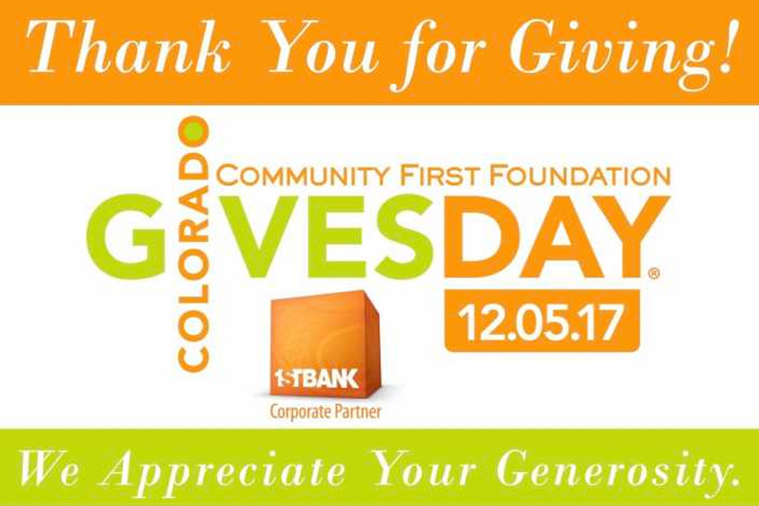 Featured image for “Thank you for Colorado Gives Day”
