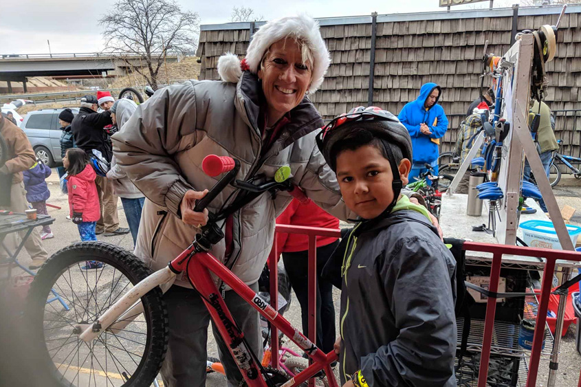 Featured image for “Kids Holiday Bike Giveaway Success!”