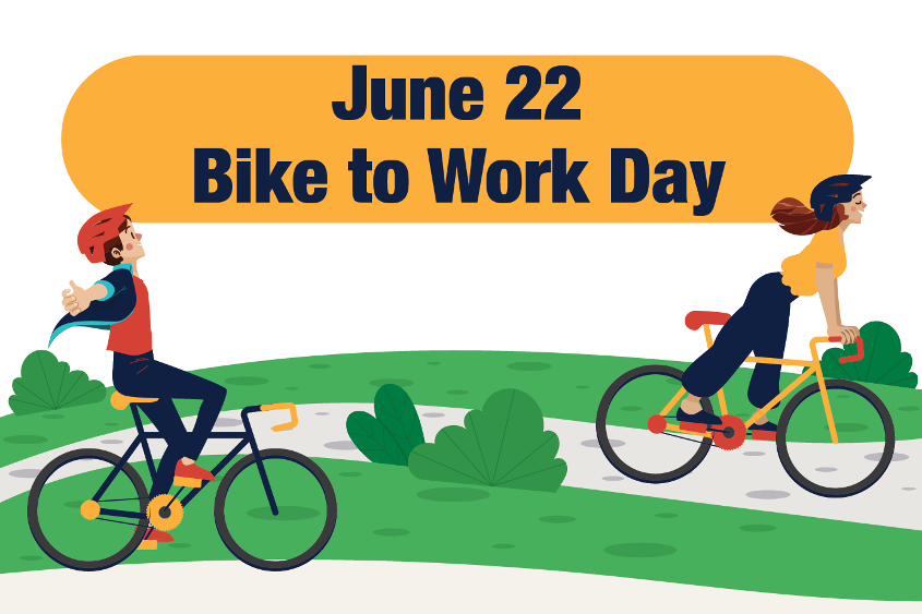Featured image for “Bike to Work Day is June 22”