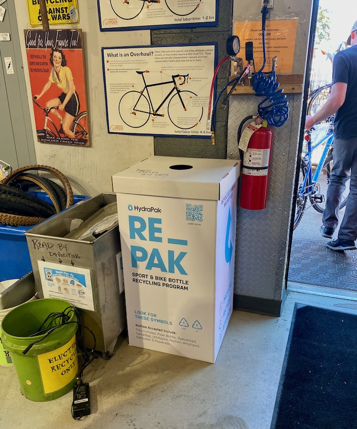 Featured image for “Recycling Your Sports Bottles at Community Cycles!”