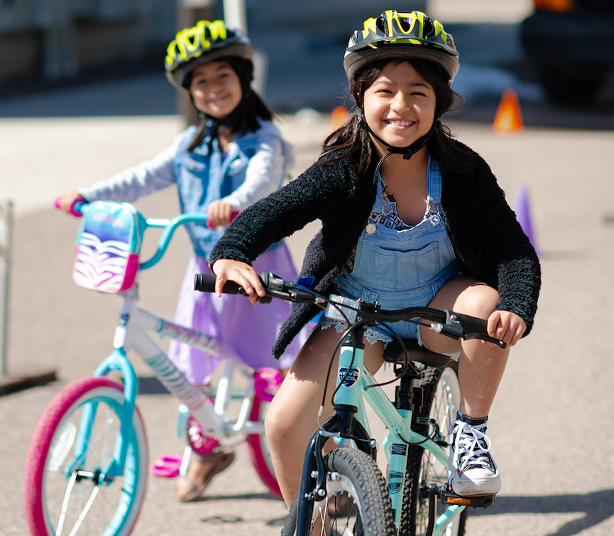 kids on bikes